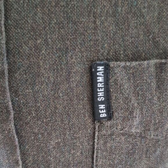 Ben Sherman Kale Green Shirt - Picture 7 of 16